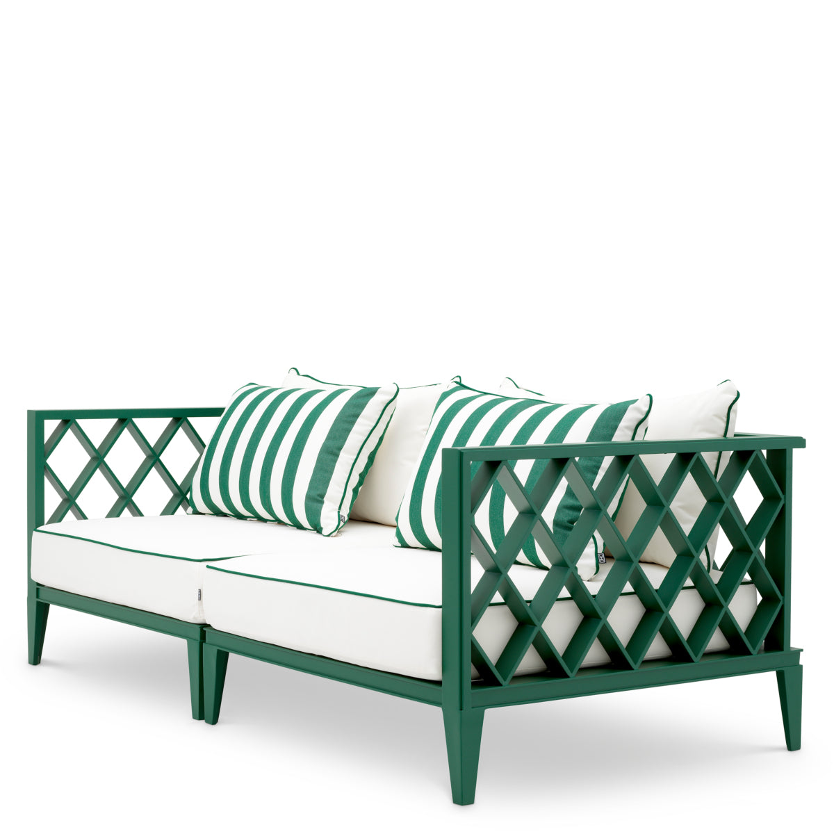 Green Cushioned Outdoor Sofa S Ocean Club