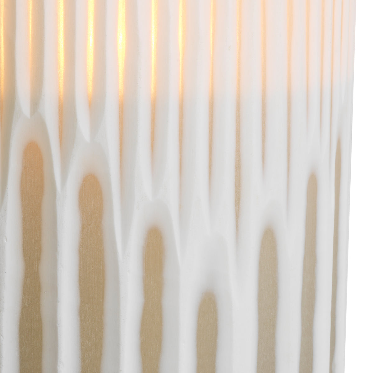 Off-white Glass Hurricane S Westgrove