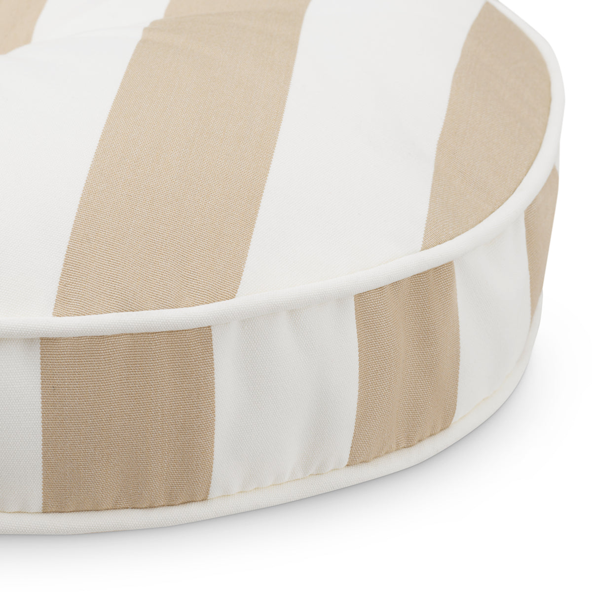 Beige Round Outdoor Cushion Florent