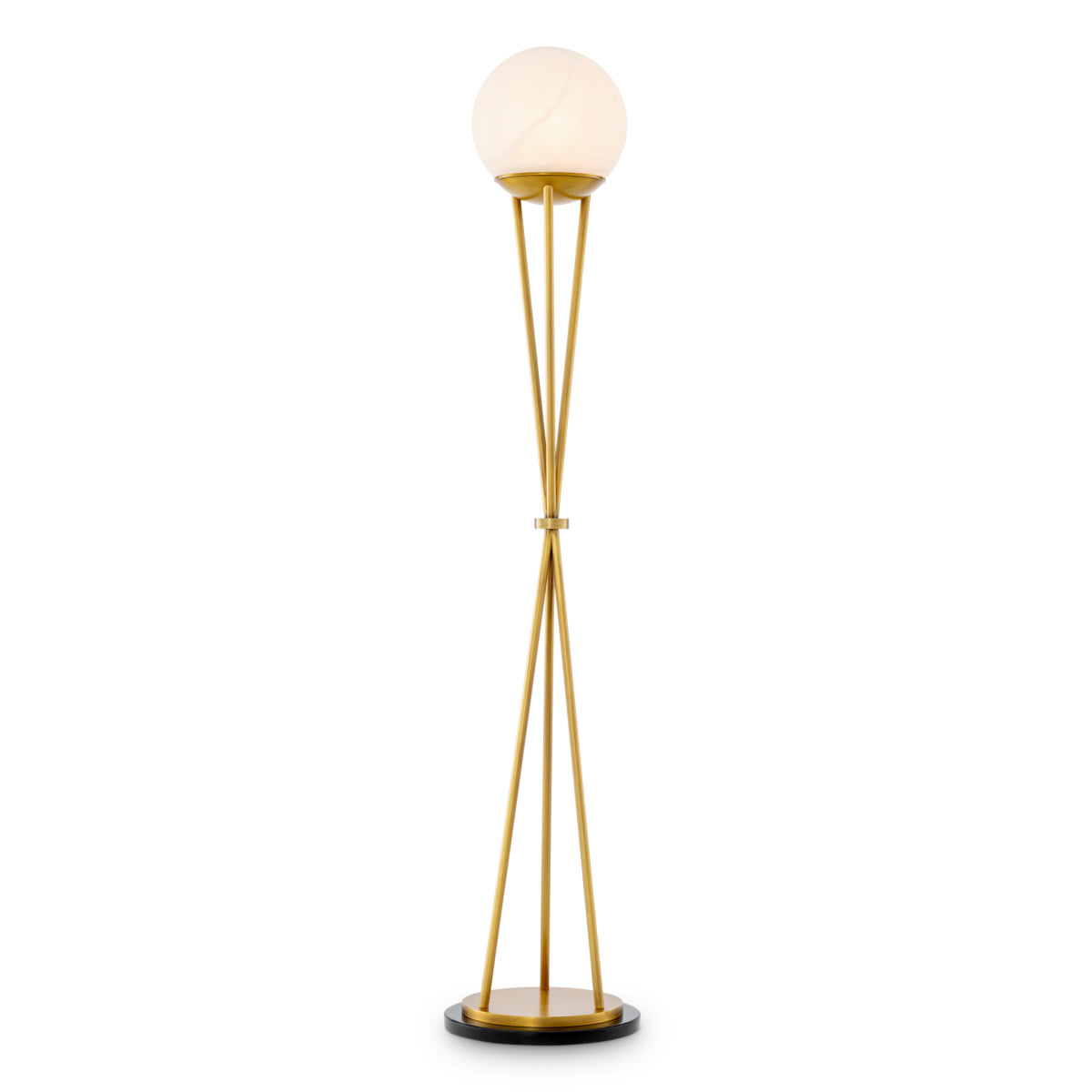 Gold Alabaster Floor Lamp Izzy