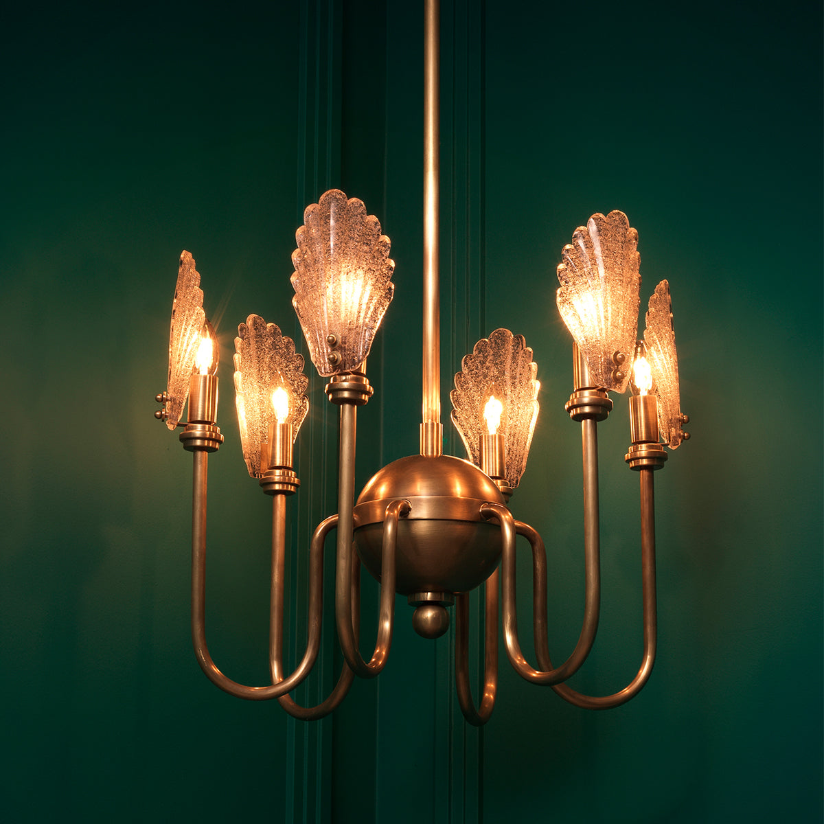 Gold Modern Chandelier Isabelle