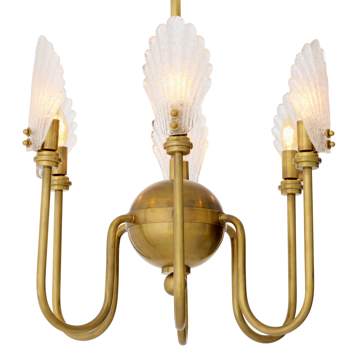 Gold Modern Chandelier Isabelle