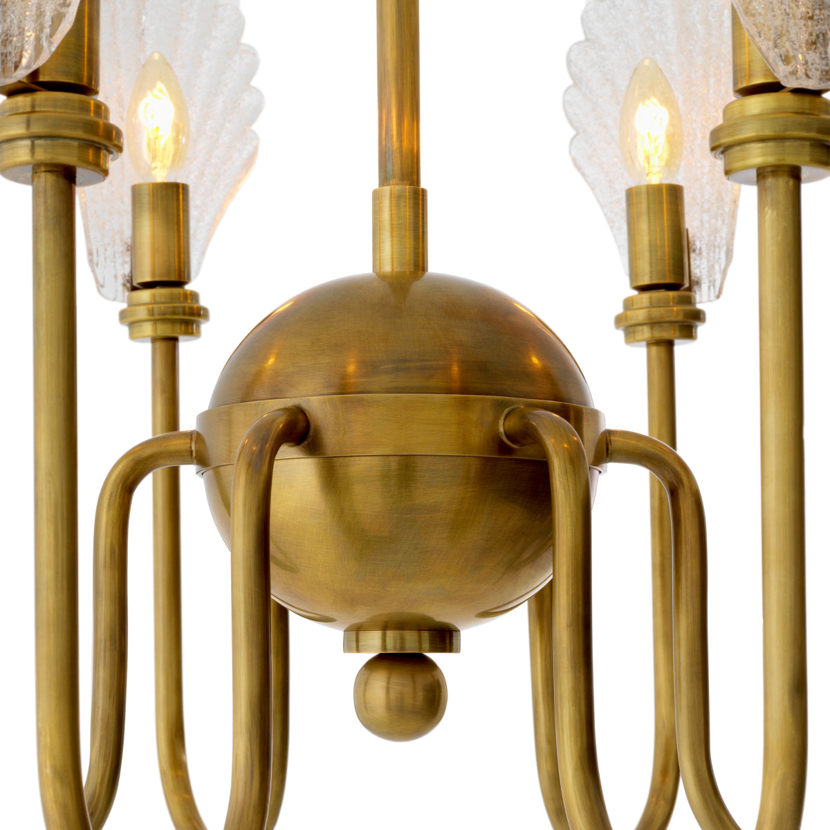 Gold Modern Chandelier Isabelle