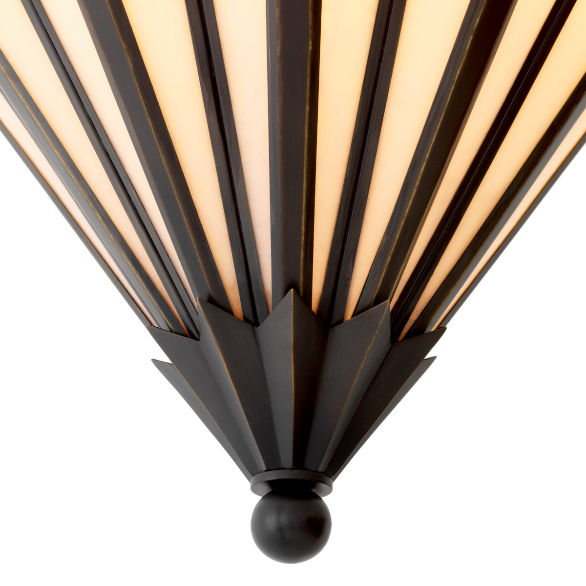 Bronze Geometric Chandelier Victory