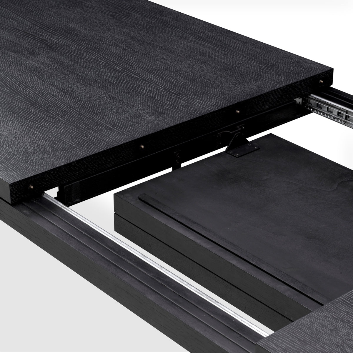 Gray Extendable Dining Table L Atelier