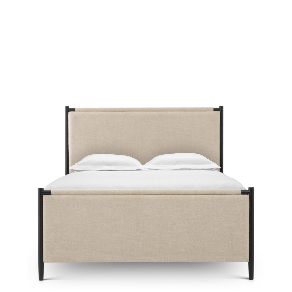 Beige Queen-Sized Bed Frame Bellingham