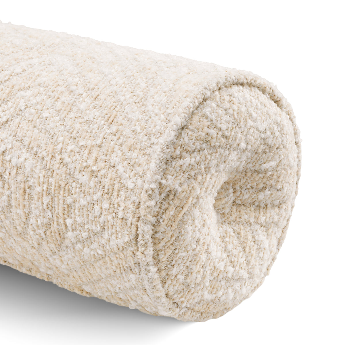 Cream Printed Fabric Cushion Amarante