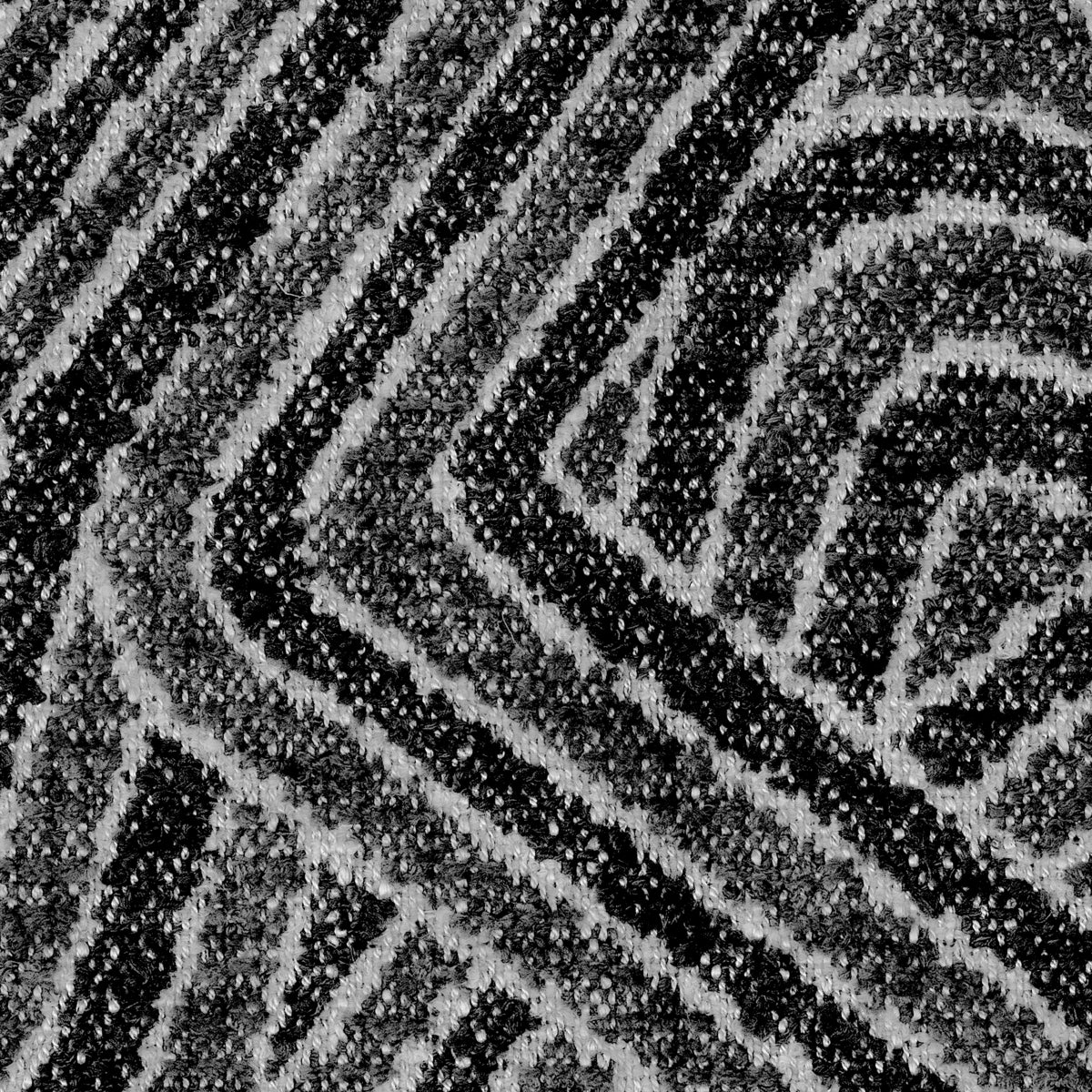 Black Geometric Pattern Cushion L Camari