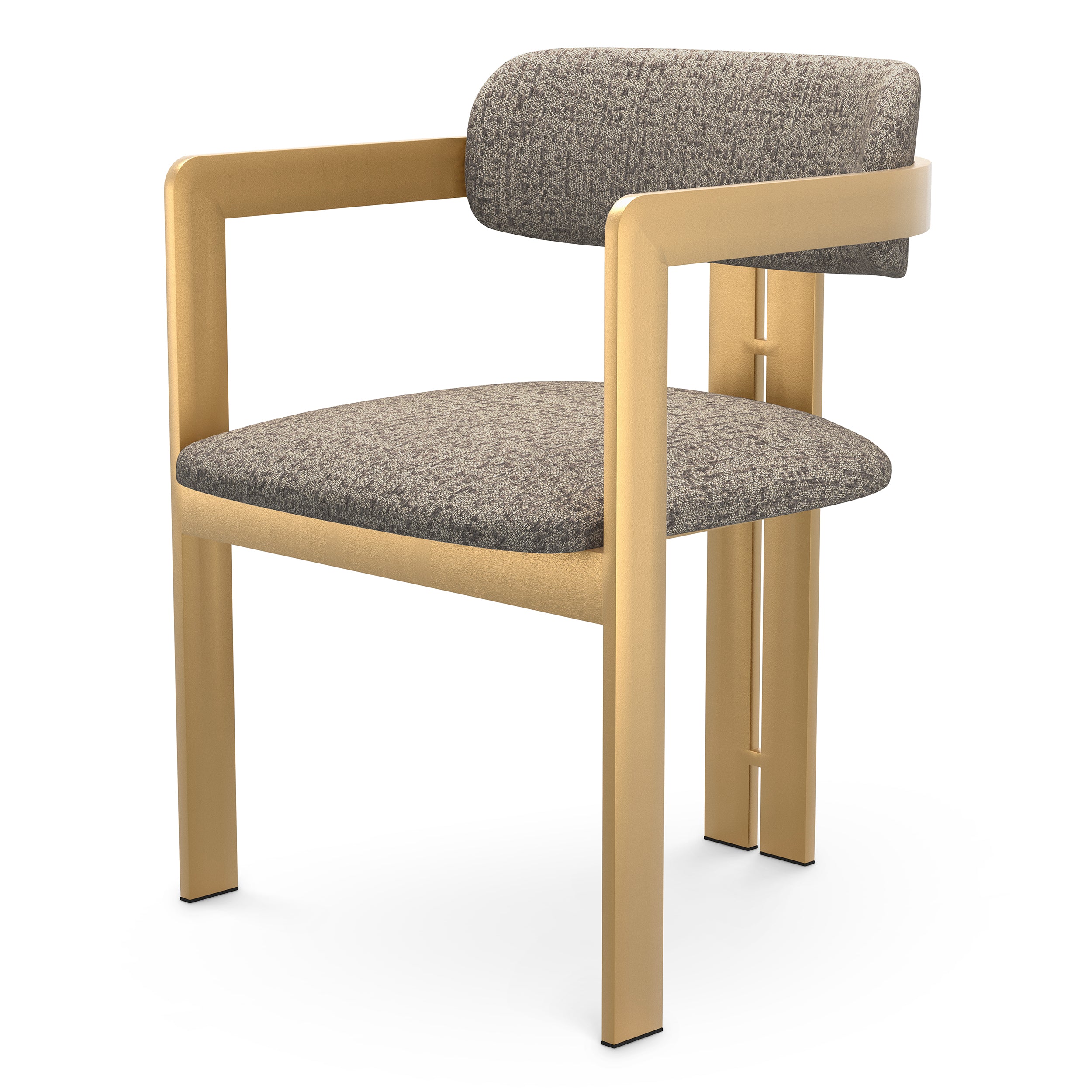 Gray Upholstered Dining Chair Donato