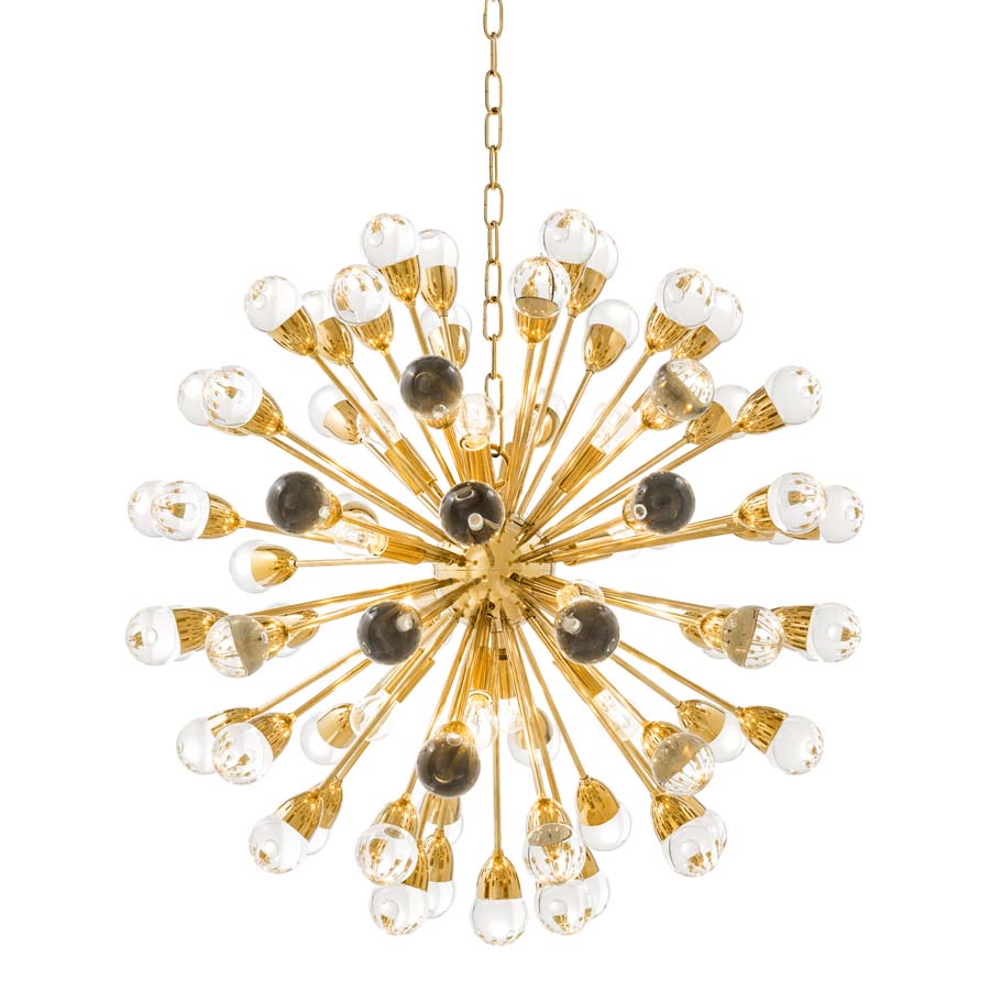 Chandelier Anto L gold finish