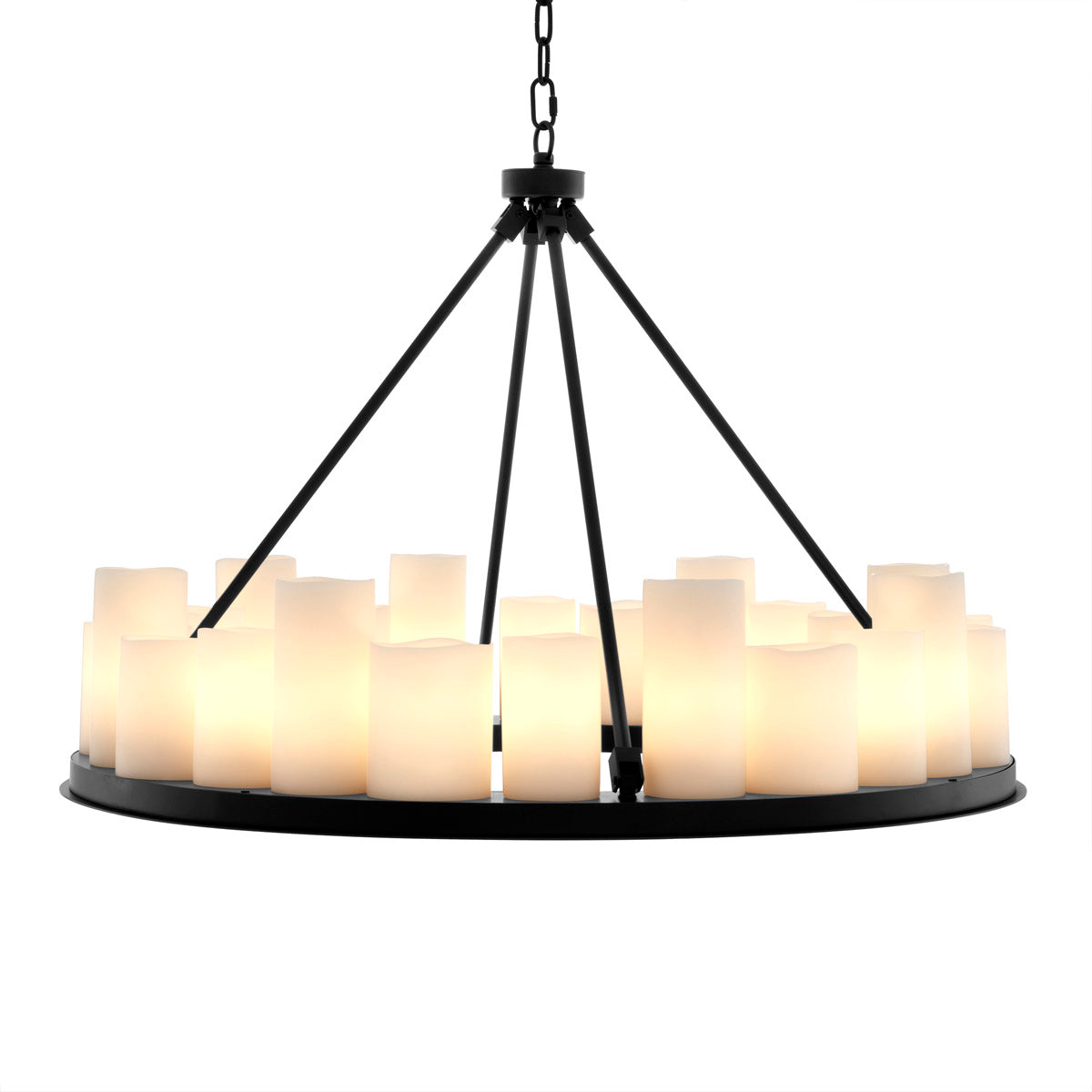 Chandelier Commodore Round black finish