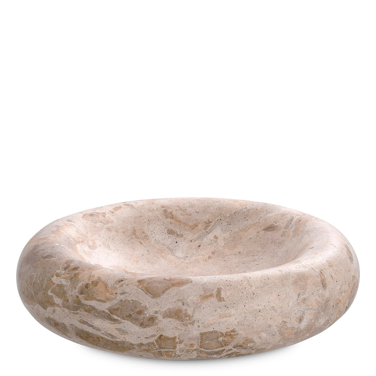 Bowl Lizz L brown marble