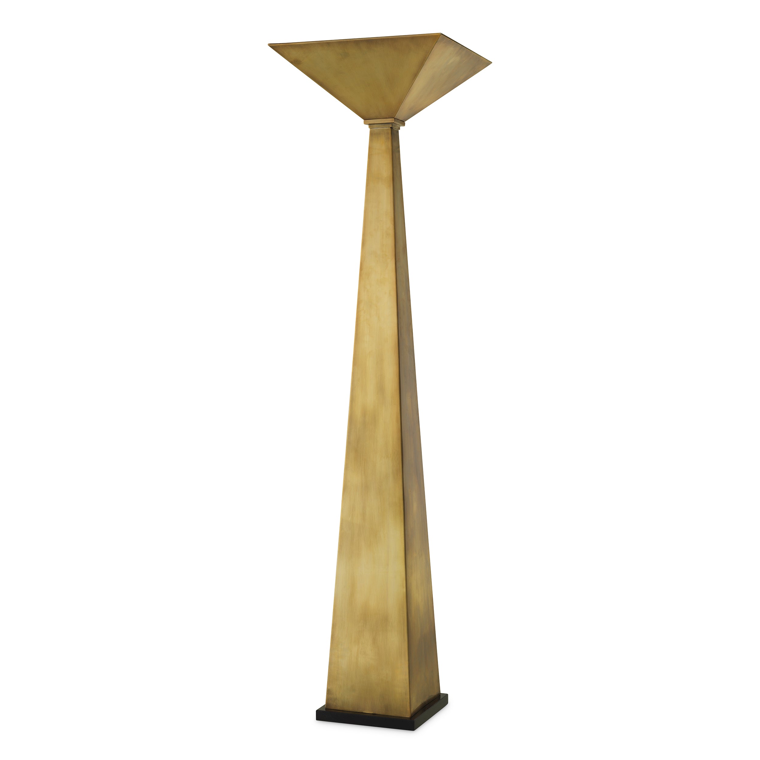 Floor Lamp Augustus vintage brass finish