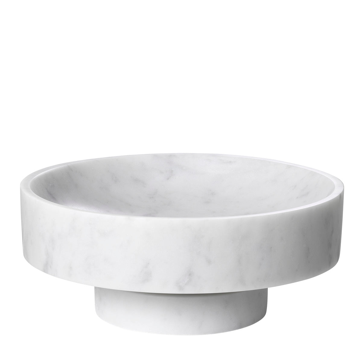 Bowl Santiago white marble