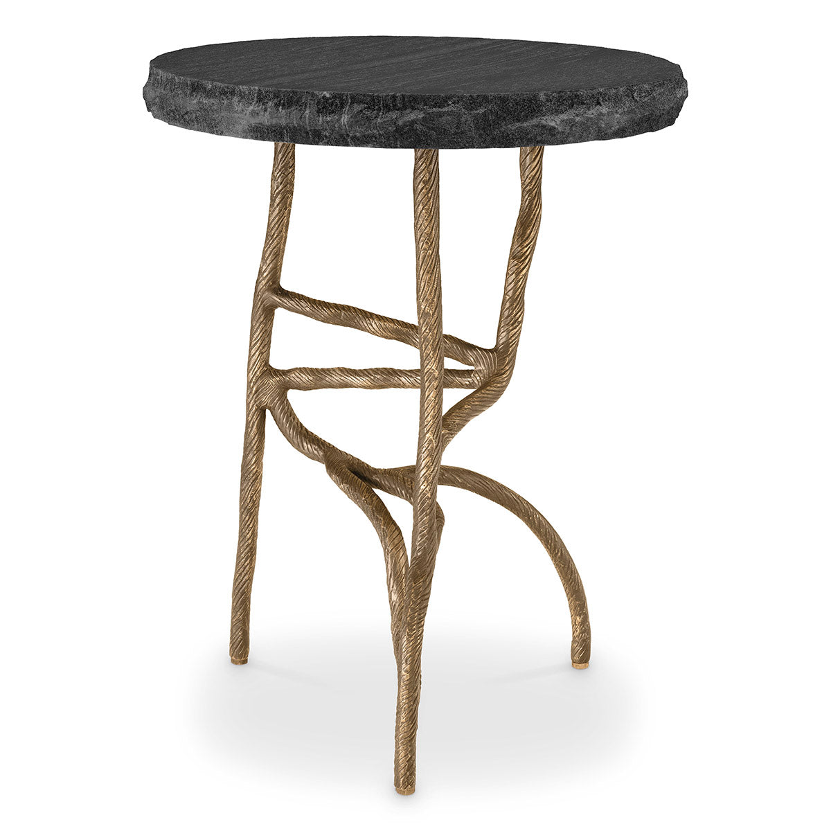 Side Table Dreyfus vintage brass finish