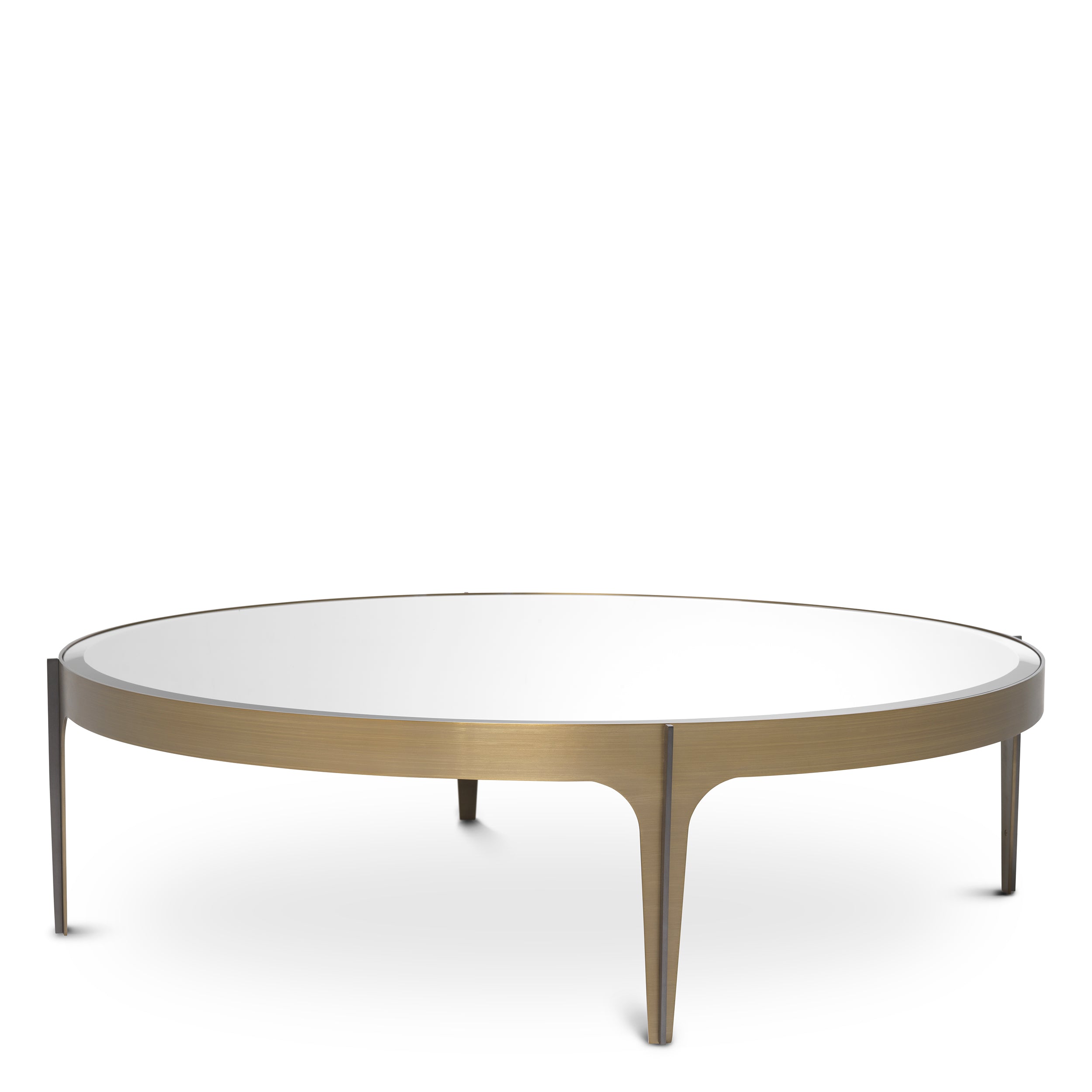 Coffee Table Artemisa L brushed brass finish