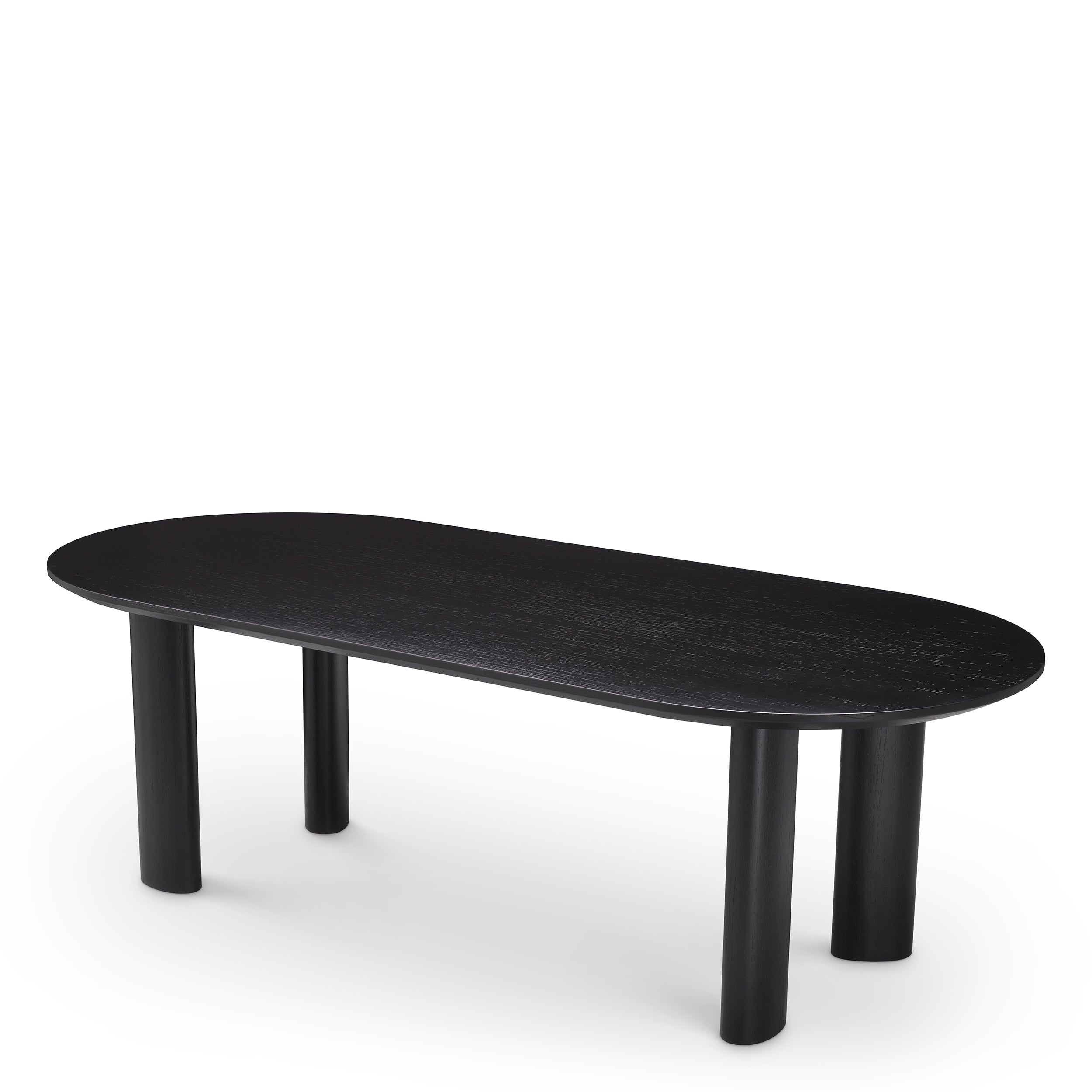 Dining Table Mogador S black veneer