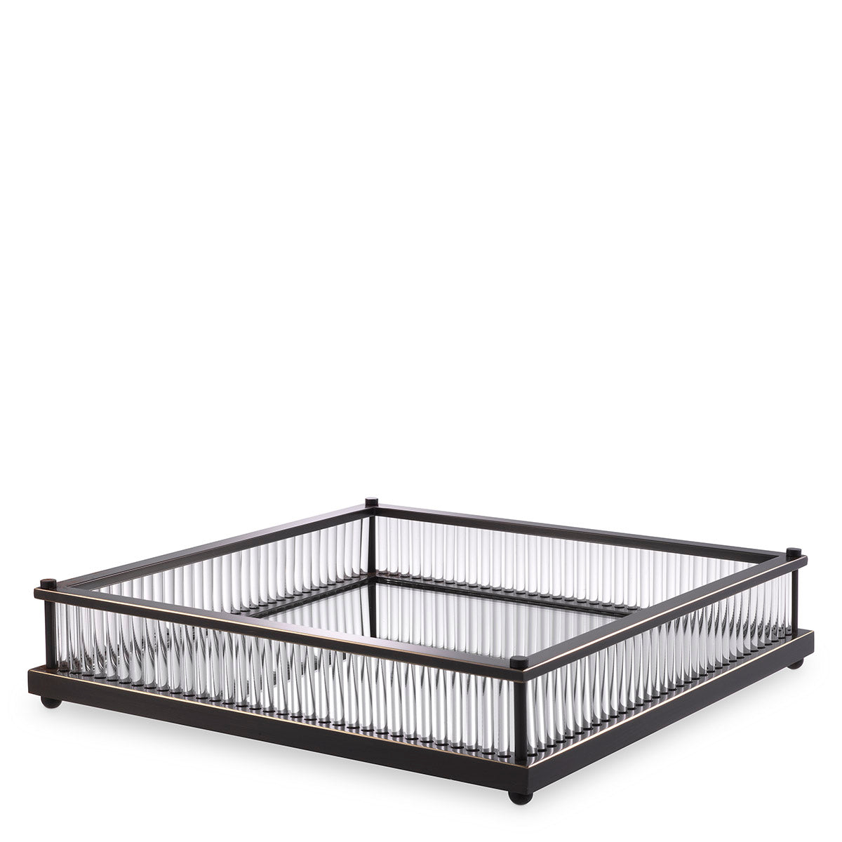 Bronze Square Tray Cora