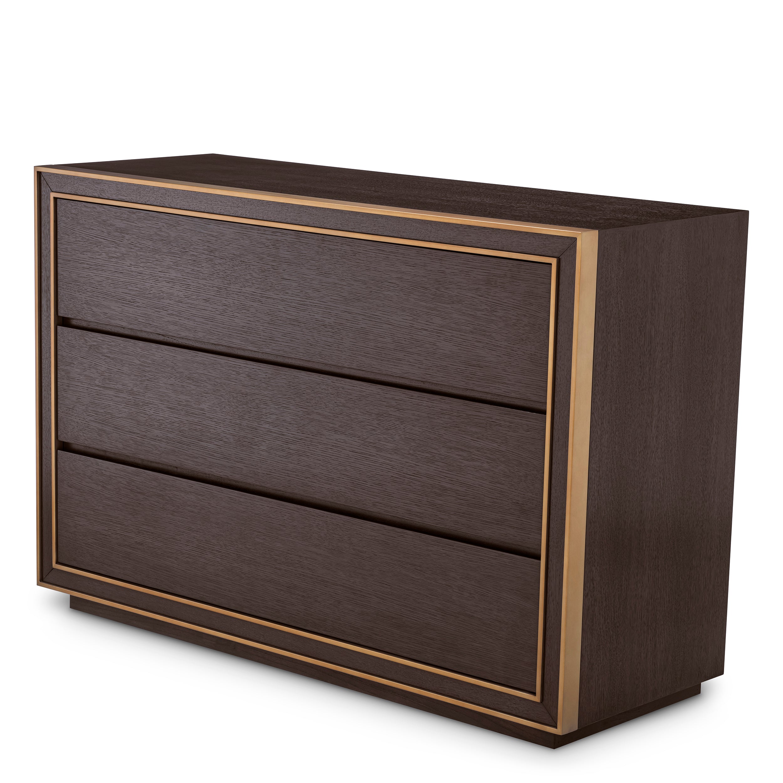 Drawer Dresser Camelot S brown oak veneer
