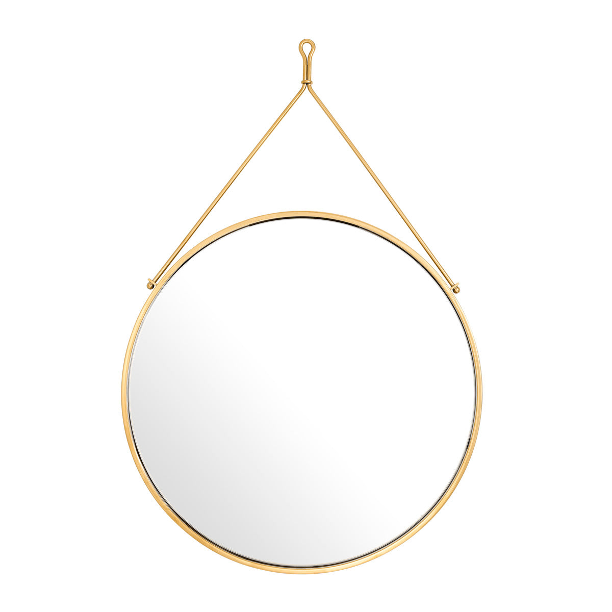 Mirror Morongo gold finish