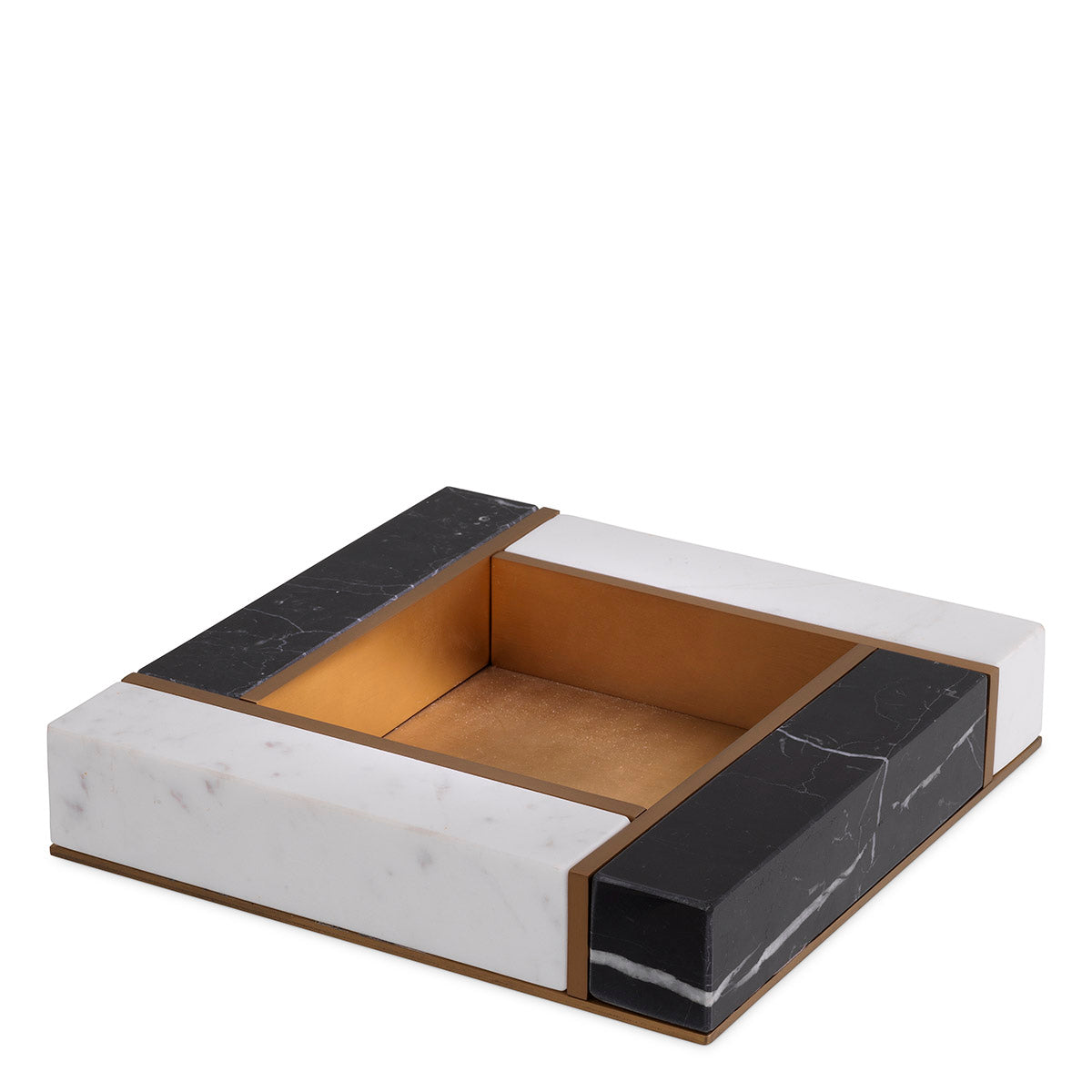 Tray Farrell S antique brass finish