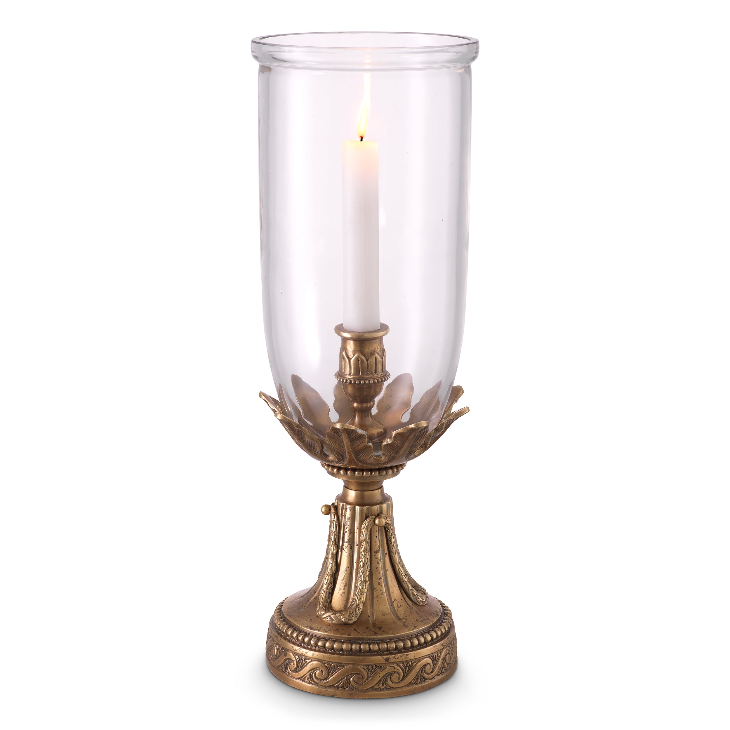 Hurricane Vitruvian polished brass finish