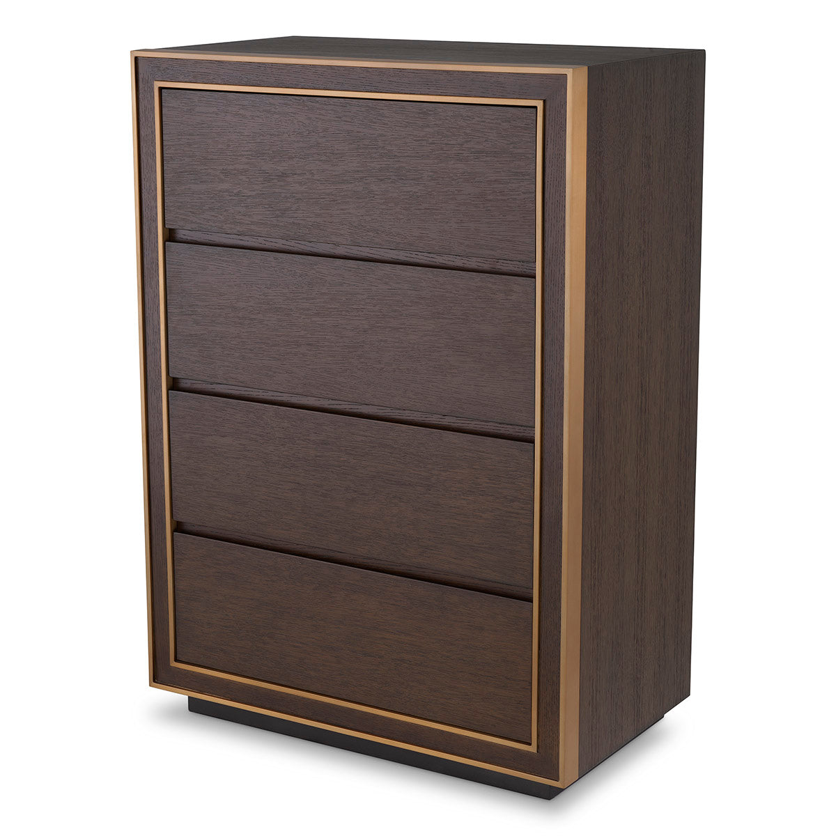 Drawer Dresser Camelot Tall brown oak veneer