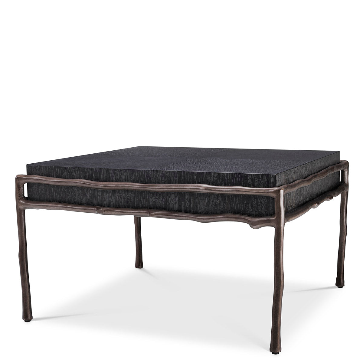 Side Table Premier charcoal grey oak veneer