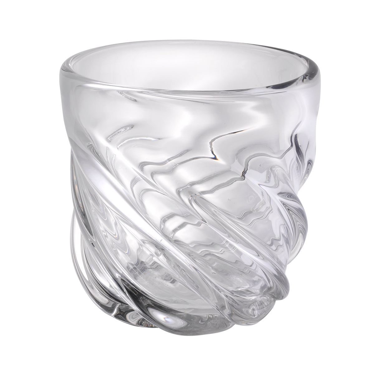 Vase Angelito S clear glass