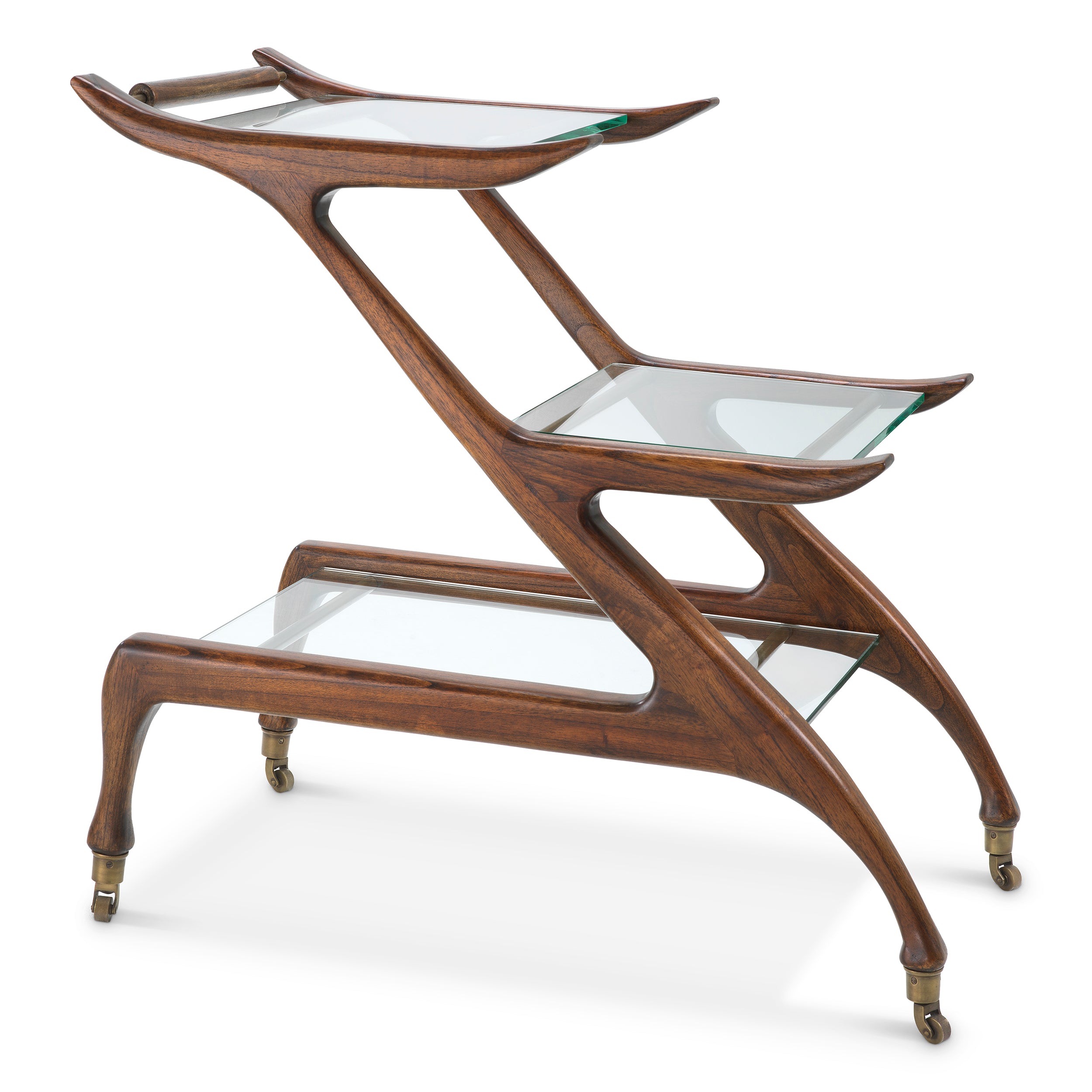 Trolley Manzo Double classic brown