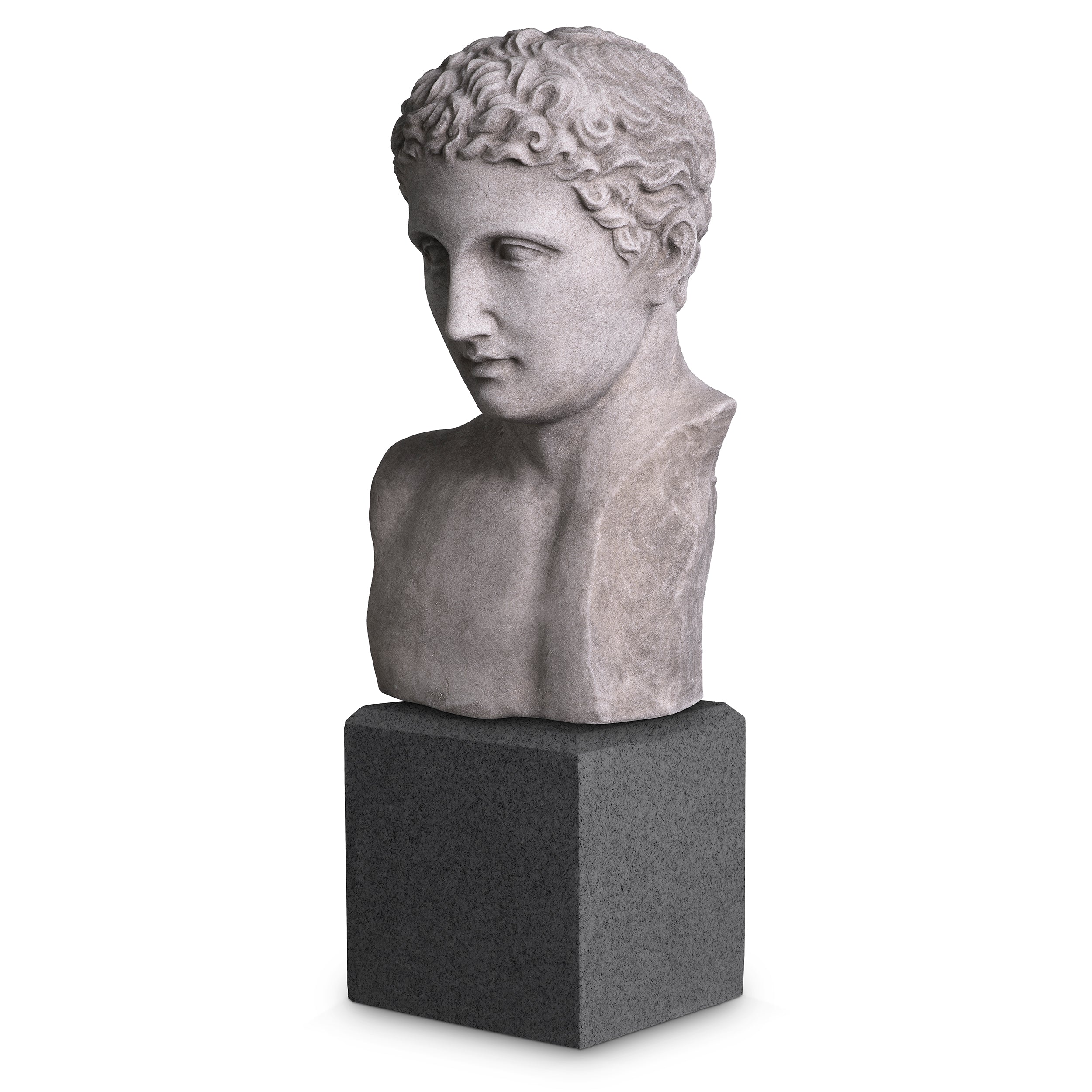 Bust Roman Imperial stone antique look
