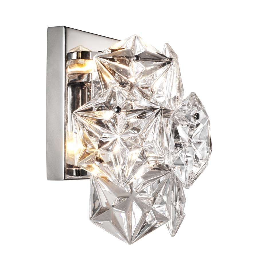 Wall Lamp Hermitage nickel finish