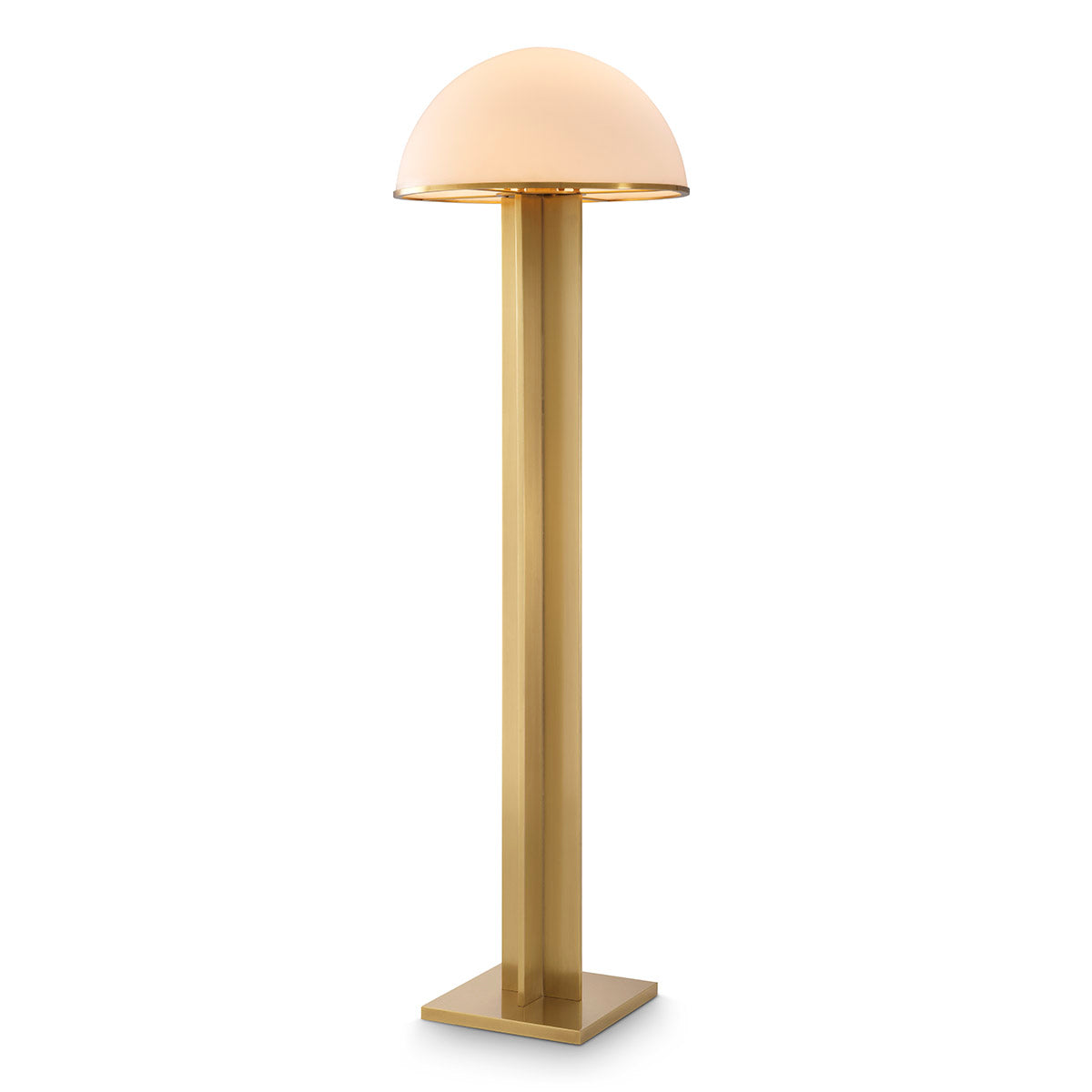 Floor Lamp Berkley antique brass finish
