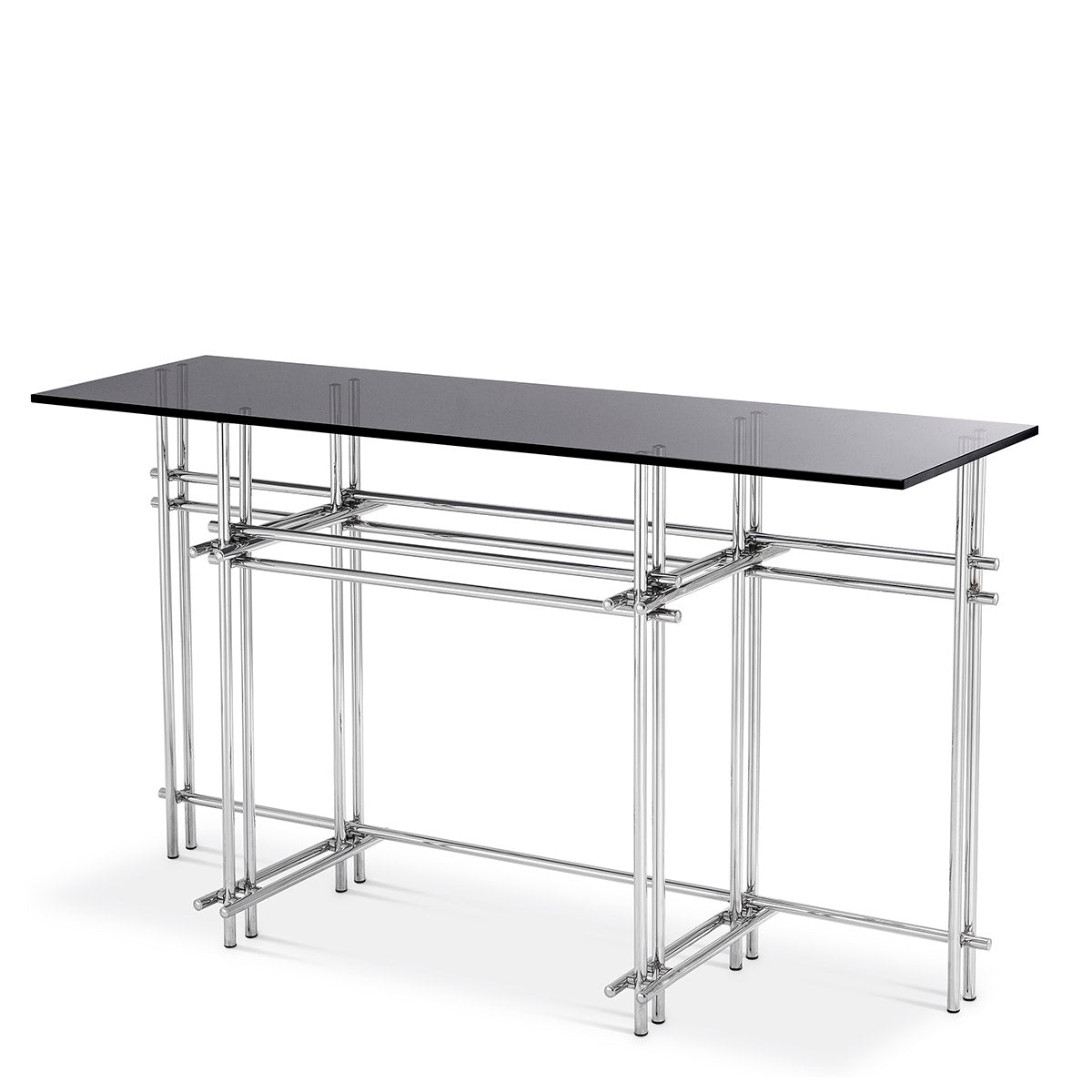 Console Table Quinn polished stainless steel