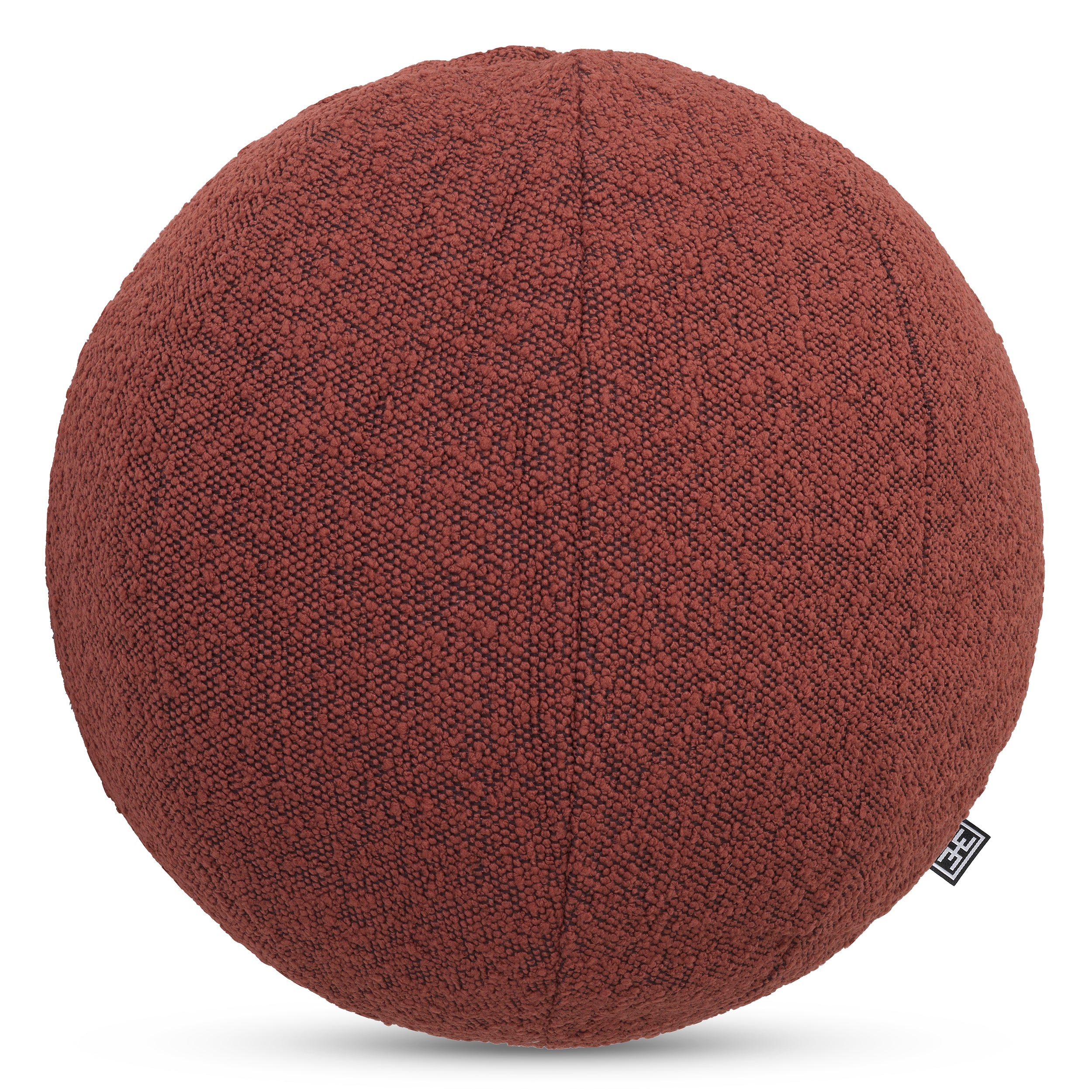 Cushion Palla L bouclé rouge