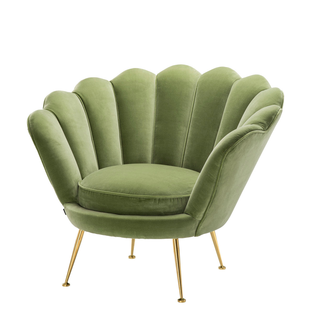 Chair Trapezium cameron light green