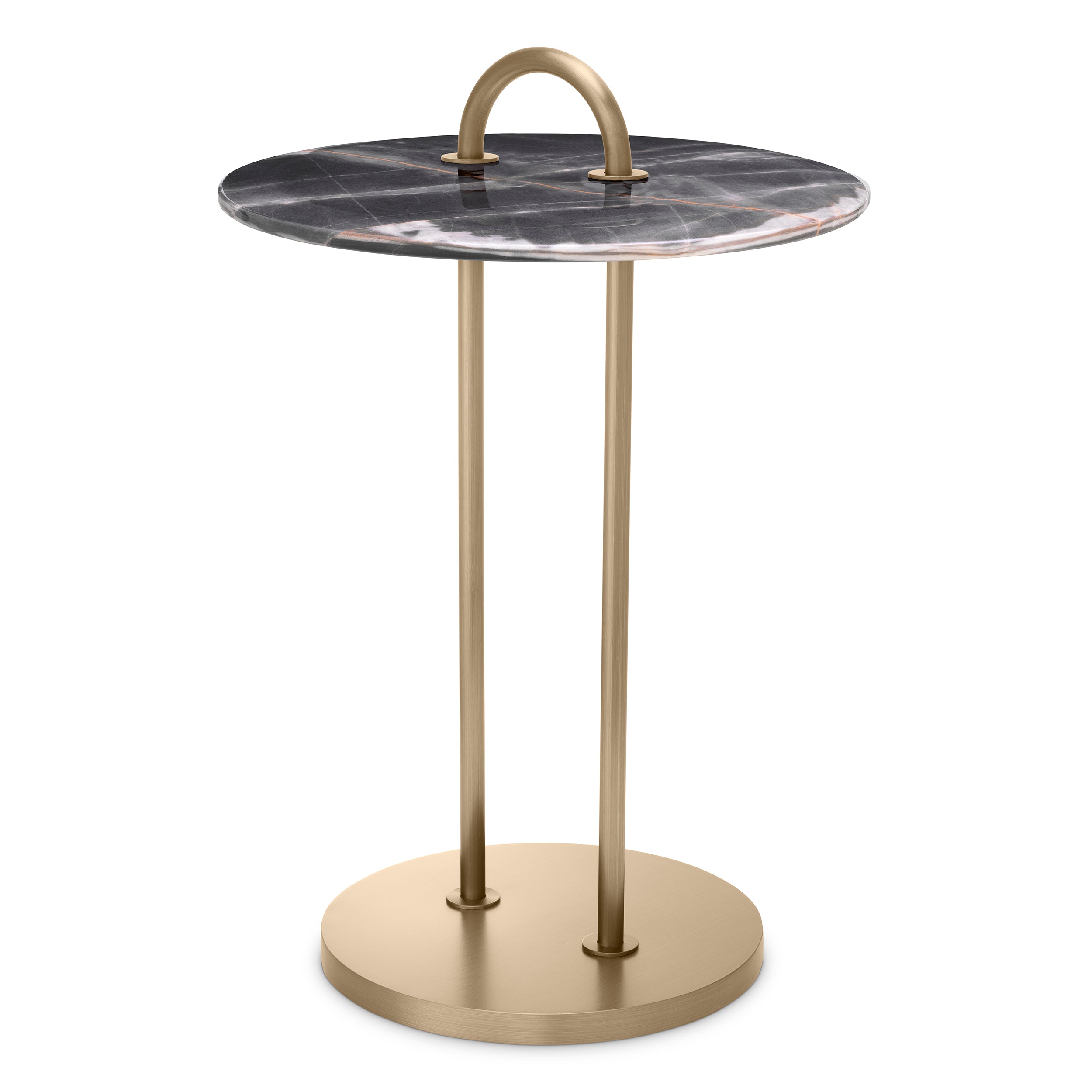 Black Marble Side Table Zappa
