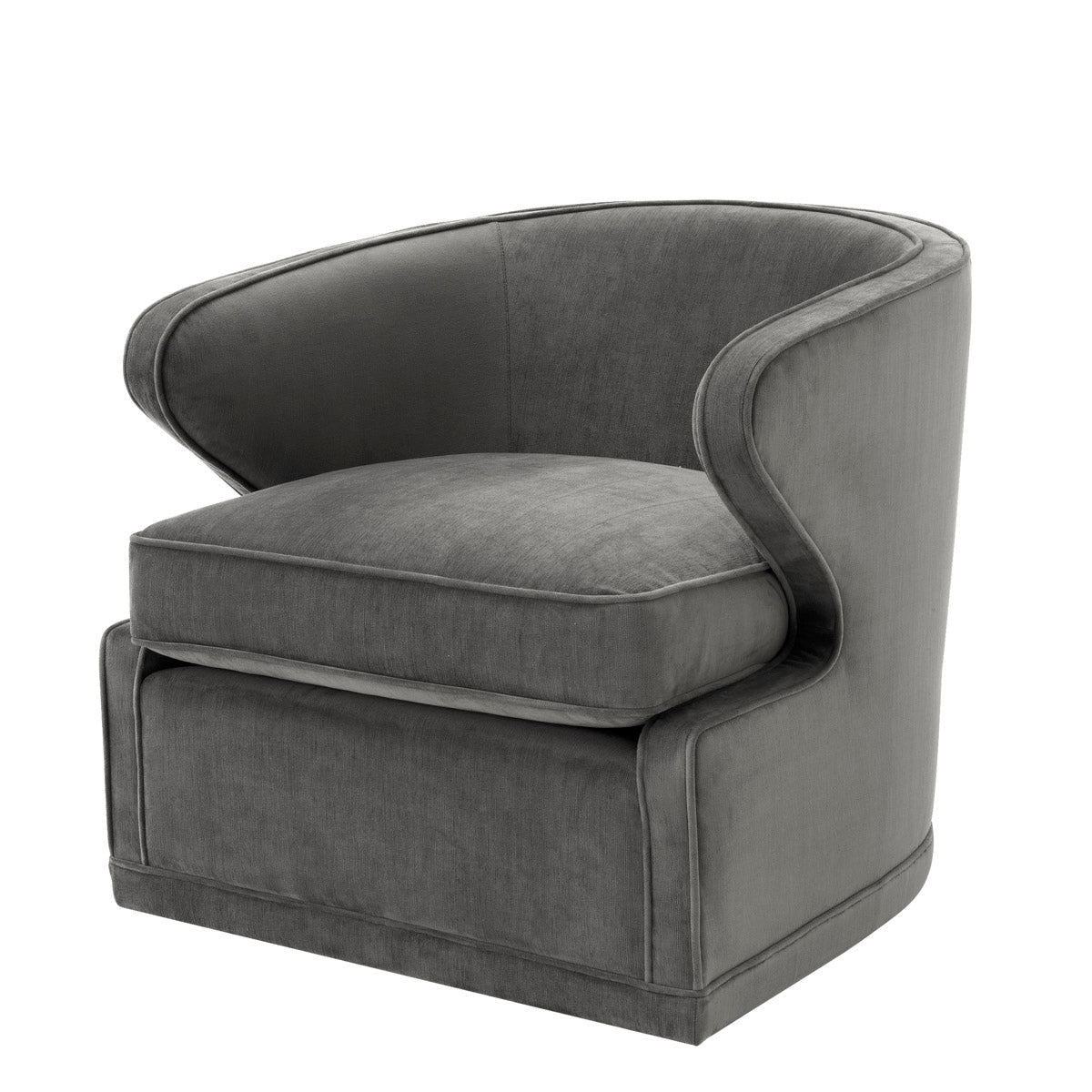 Swivel Chair Dorset granite grey
