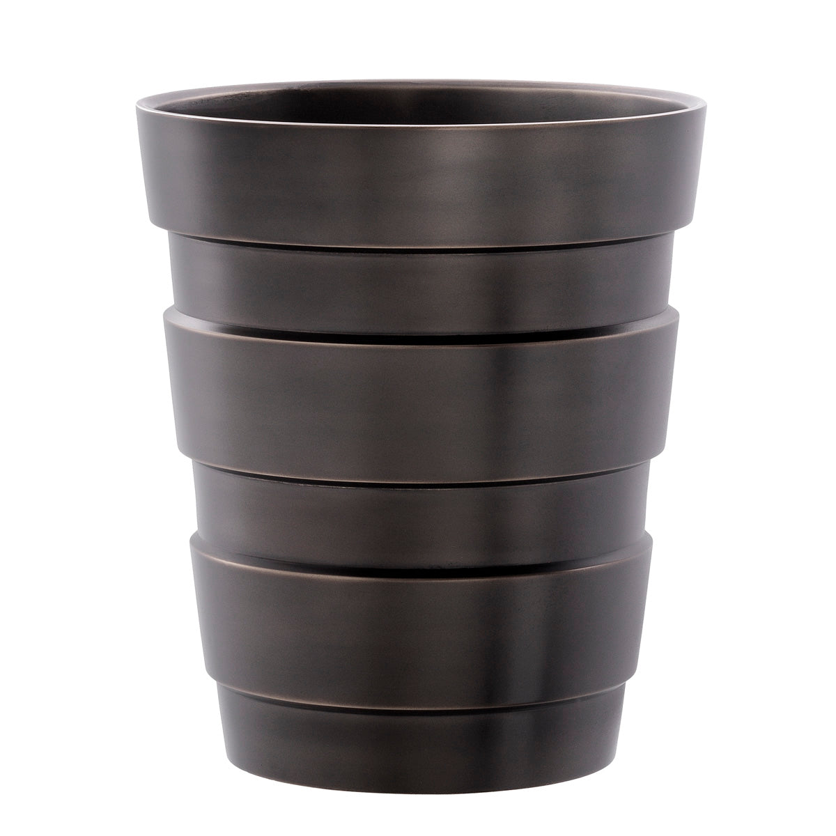 Vase Apex bronze highlight finish