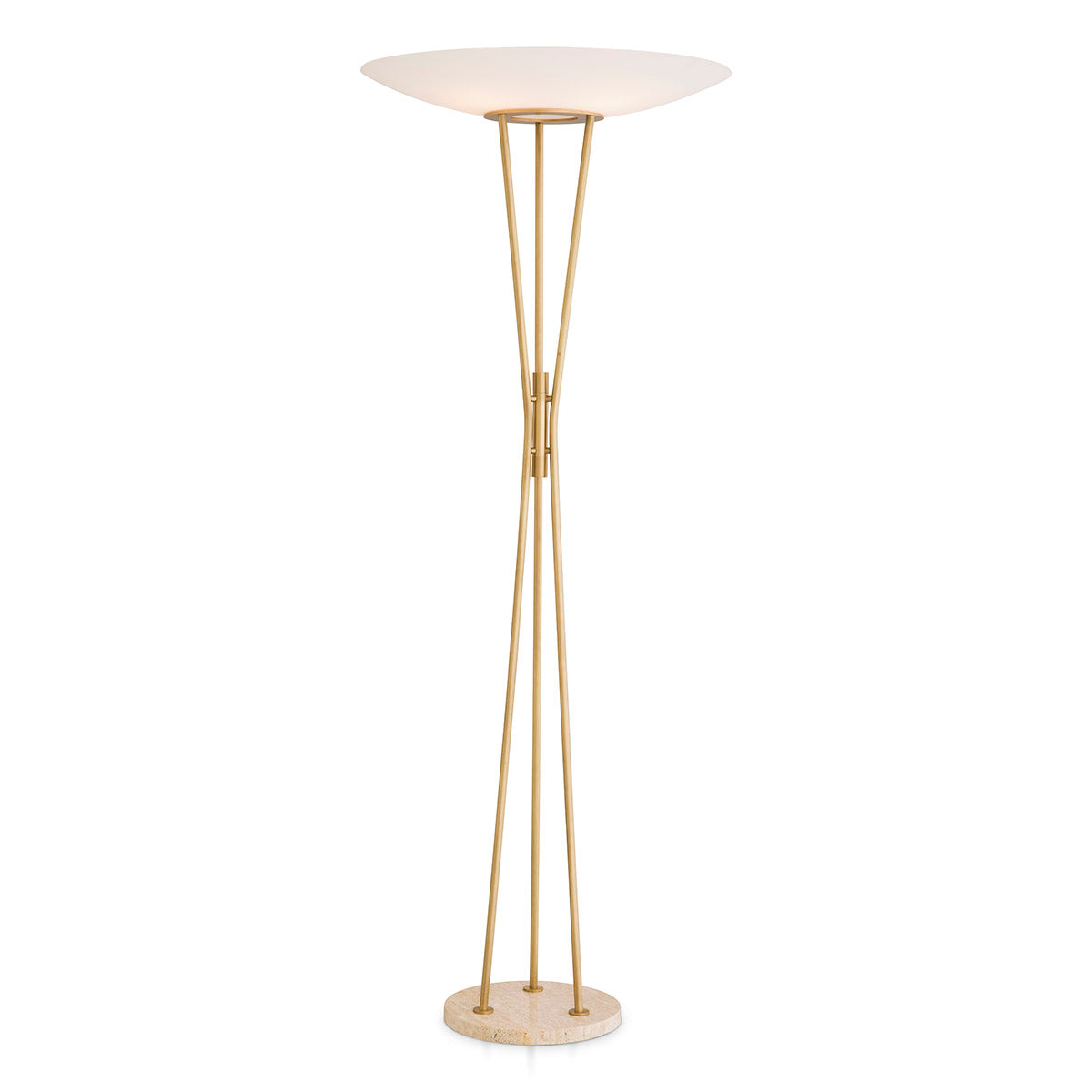 Floor Lamp Collina antique brass finish
