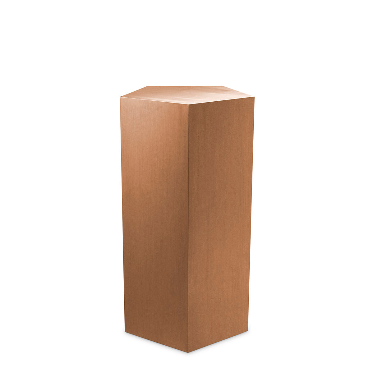 Column Meissner brushed copper finish H. 80 cm