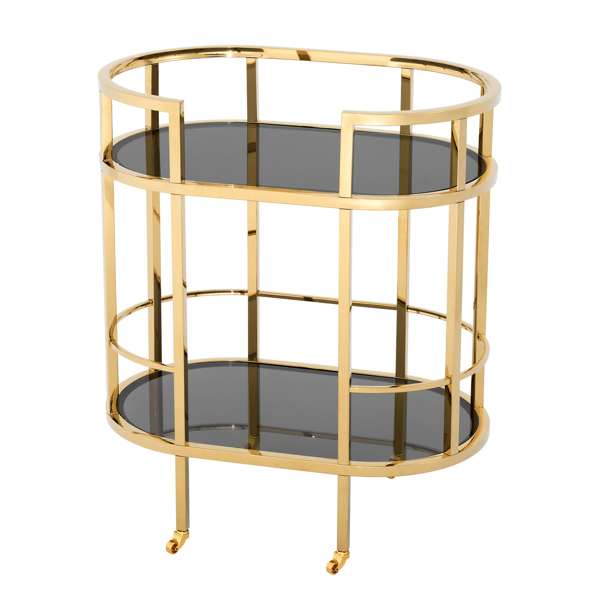 Trolley Townhouse gold finish