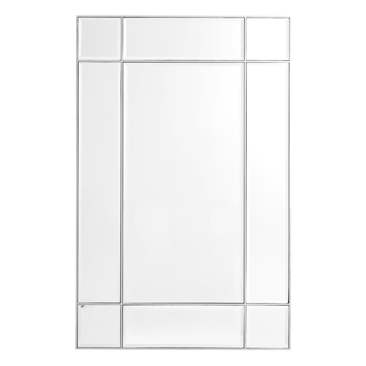Mirror Beaumont nickel finish