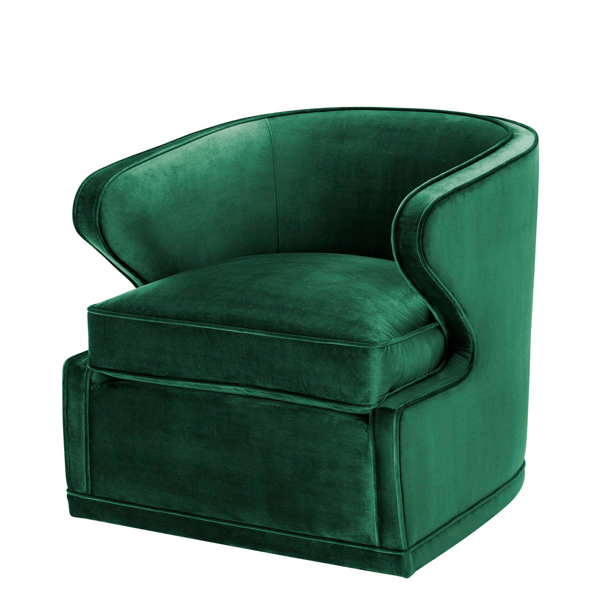 Swivel Chair Dorset roche green velvet