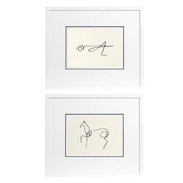 Print Pablo Picasso set of 2
