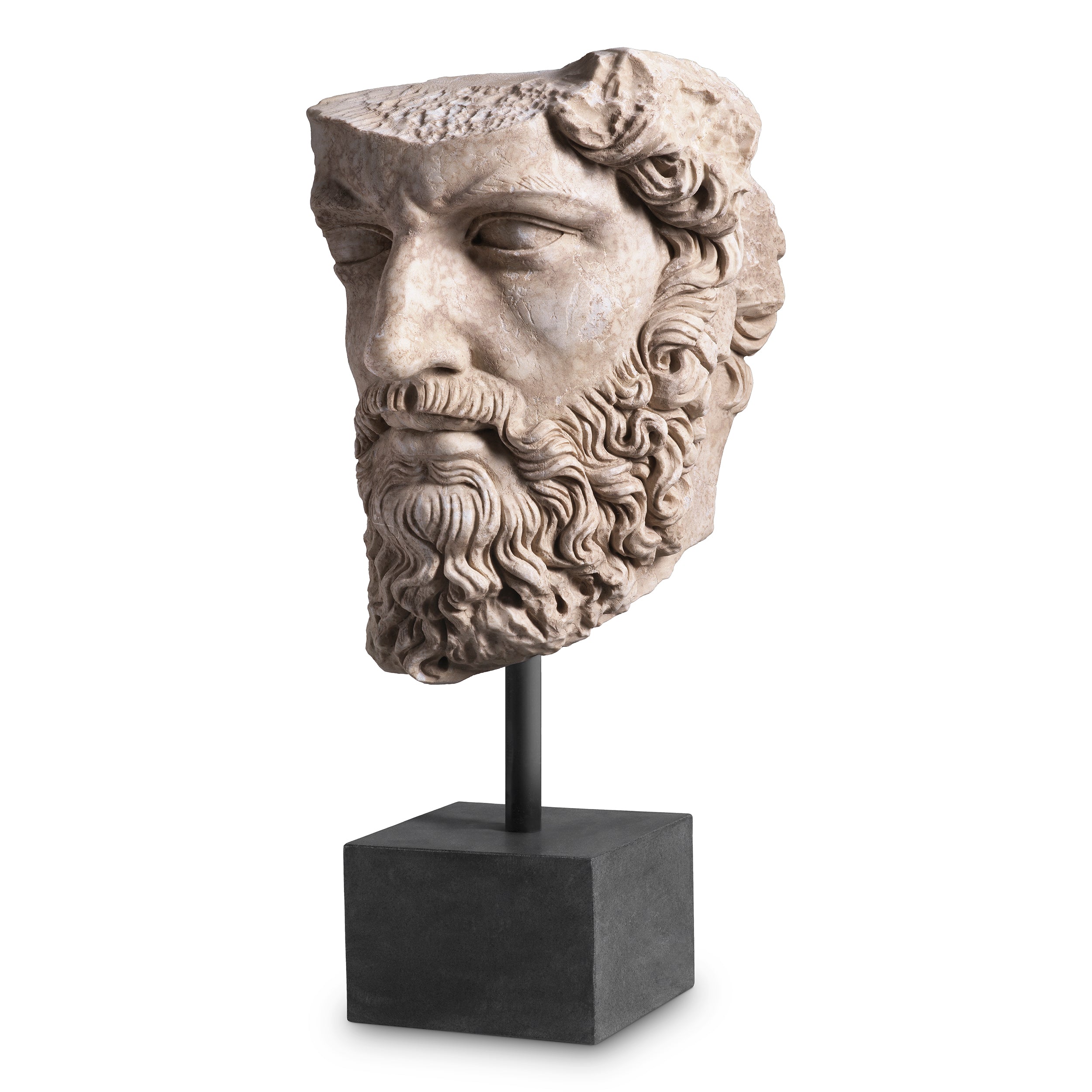 Bust of Lucius Verus marble antique look