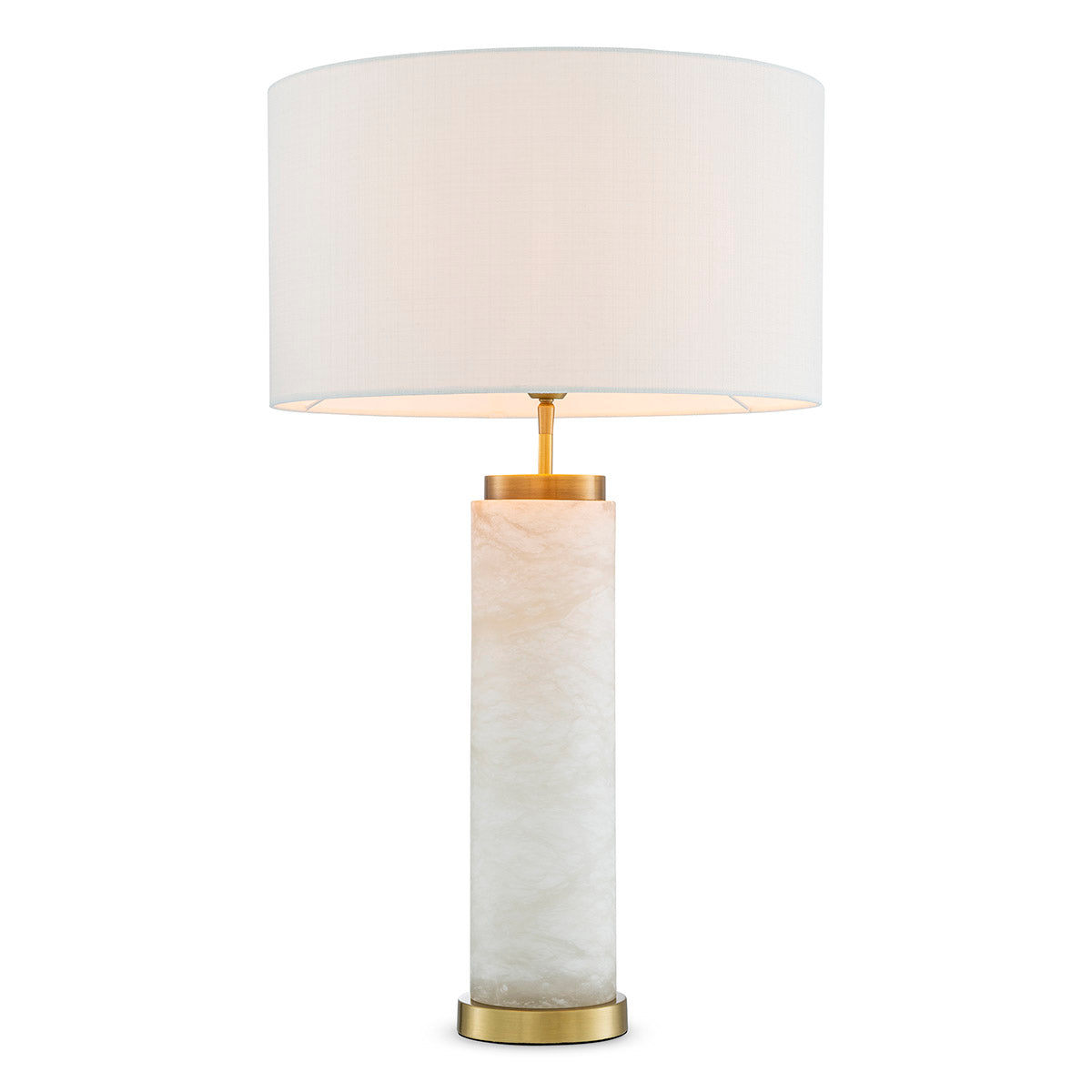 Table Lamp Lxry alabaster incl shade