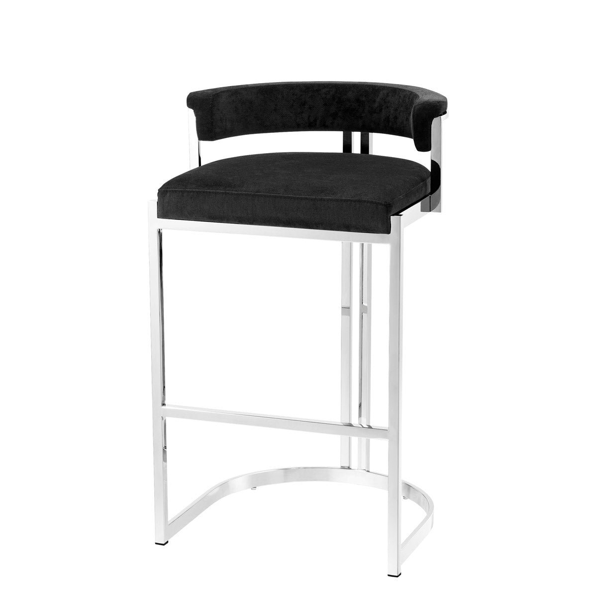 Black Velvet Counter Stool Dante | Eichholtzmh.com