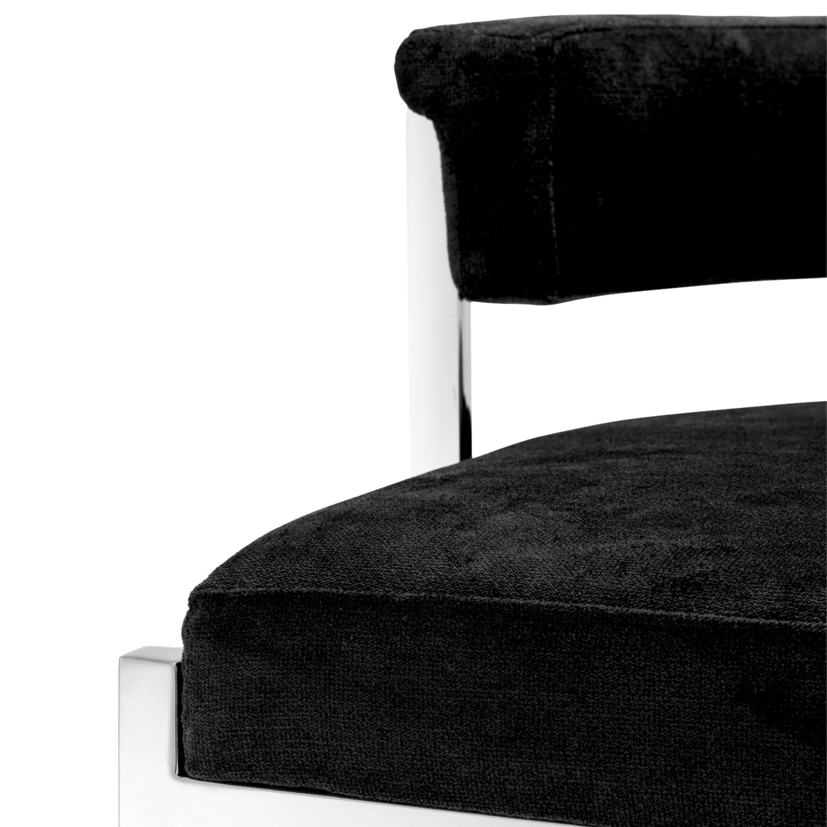 Black Velvet Counter Stool Dante | Eichholtzmh.com