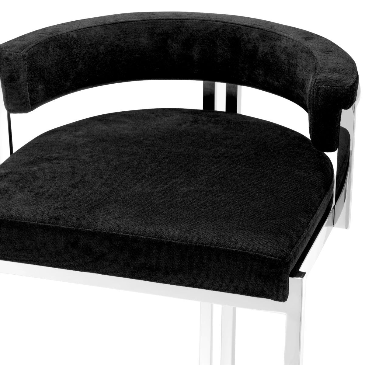 Black Velvet Counter Stool Dante | Eichholtzmh.com